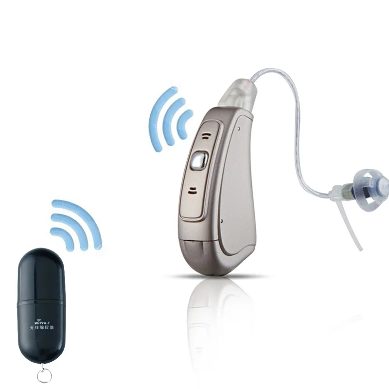 

No Need HIPRO Programmer DIY Bluetooth Wireless Fitting Programmable 16 Channels 16 Bands 3 Memories RIC Digital Hearing Aid