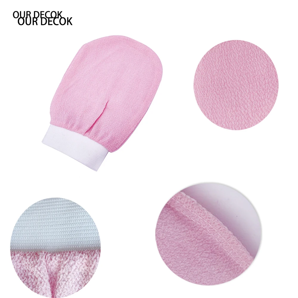 1 Piece Double Sided Hammam Scrub Mitt Magic Peeling Glove Exfoliating Tan Removal Mitt Second Pieces 70% OFF 4