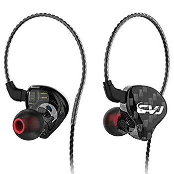 

CVJ CSA 1BA+1DD Hybrid Driver HIFI in Ear Monitor Sports Noise Cancelling Earbuds with 2Pin Replacement Cable(NO Mic)