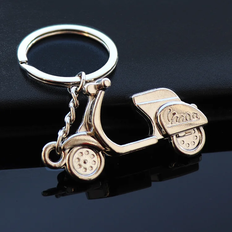 

Motorcycle Scooter Keyring Keychain Classic 3D Pendant Key Chain MT-0013 Over 10pcs Free With Customer Logo