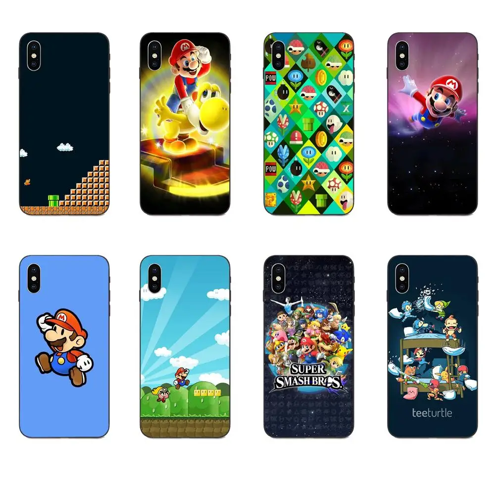 

Funny Super Marios Bros Mushrooms For Xiaomi Mi Mix Max Note 2 2S 3 5X 6 6X 8 9 9T SE A1 A2 A3 CC9e Lite Play Pro F1