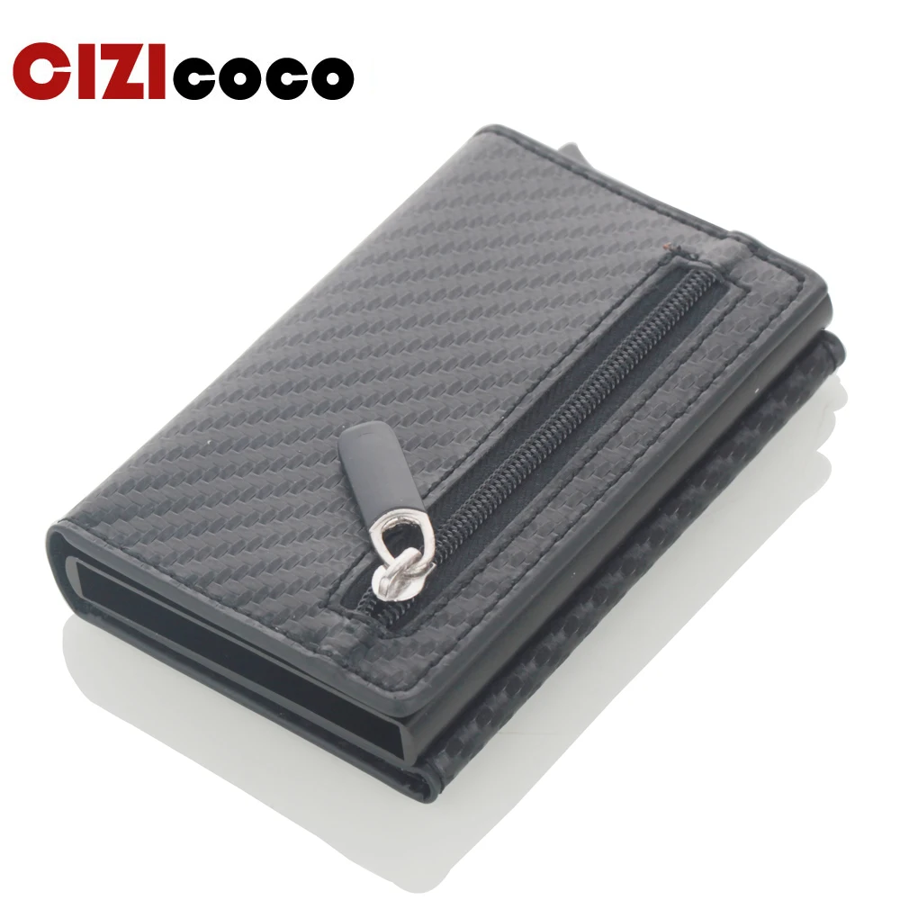 

Metal Credit Card Wallet Men Women Card Holder Single Box Minimalist Wallet Aluminium Blocking Wallet for Cards