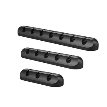 

Cable Clips Cord Management Organizer, 3 Packs Adhesive Hooks, Wire Cord Holder For Power Cords And Charging Accessory Cables, M
