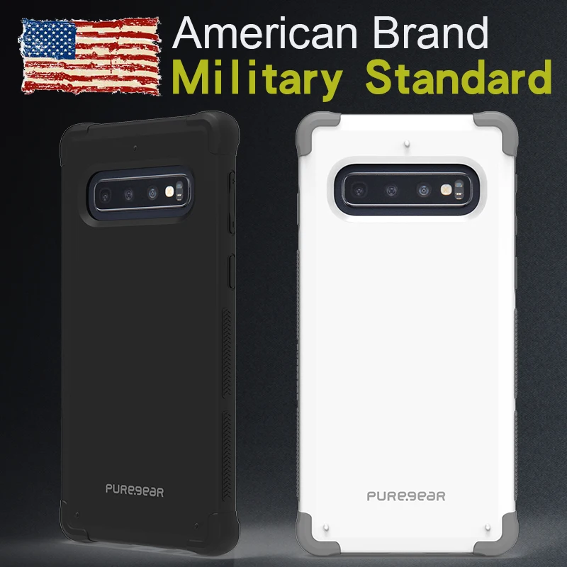 PureGear Shockproof Hard Silicone Case For Samsung