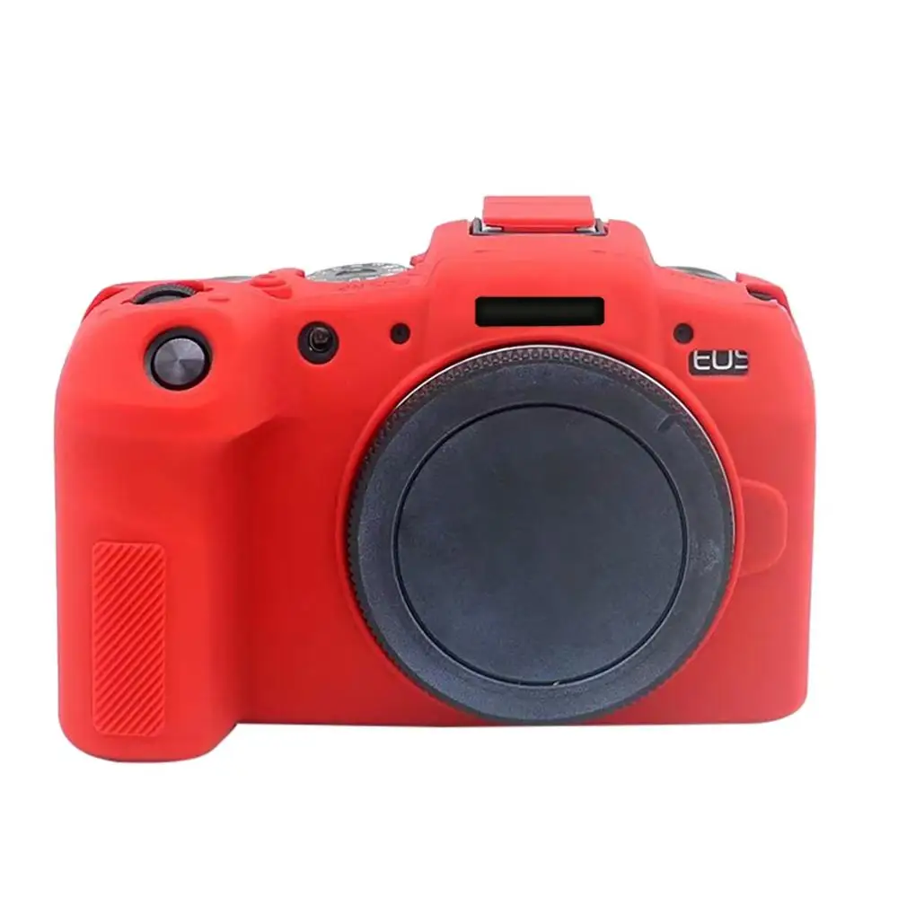 Мягкий резиновый силиконовый чехол для камеры Canon EOSEP, чехол для камеры, защитный чехол s#823 - Цвет: RD