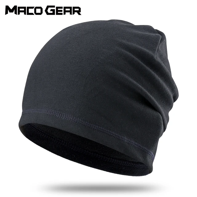 US $3.79 Winter Thin Hat Thermal Warm Cap Running Sports Soft Stretch Hats Fishing Snowboard Hiking Cycling 
