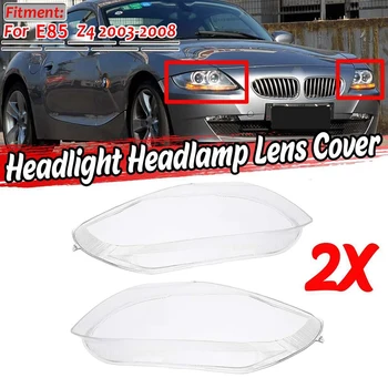 

Left + Right Headlight head light lamp Lens Cover For-BMW E85 Z4 2003-2008 63127165678 63127165677