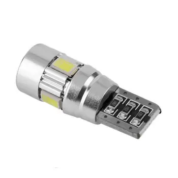 

Auto LED Lights 10Pcs Canbus Error Free Pure White 6000-6500K DC 12V 200 lm