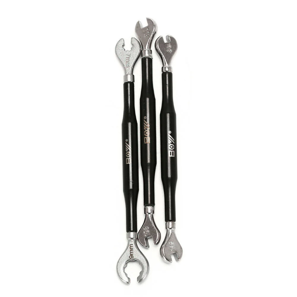 Lightweight Bike Wrench Portable Mini Spoke Spanner Steel Sports Bicycle