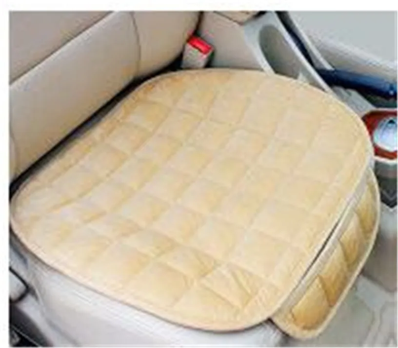 Generic Car Seat CoverFront Rear Universal Four Season Black Seat Cushion AntiSlip Rear Back