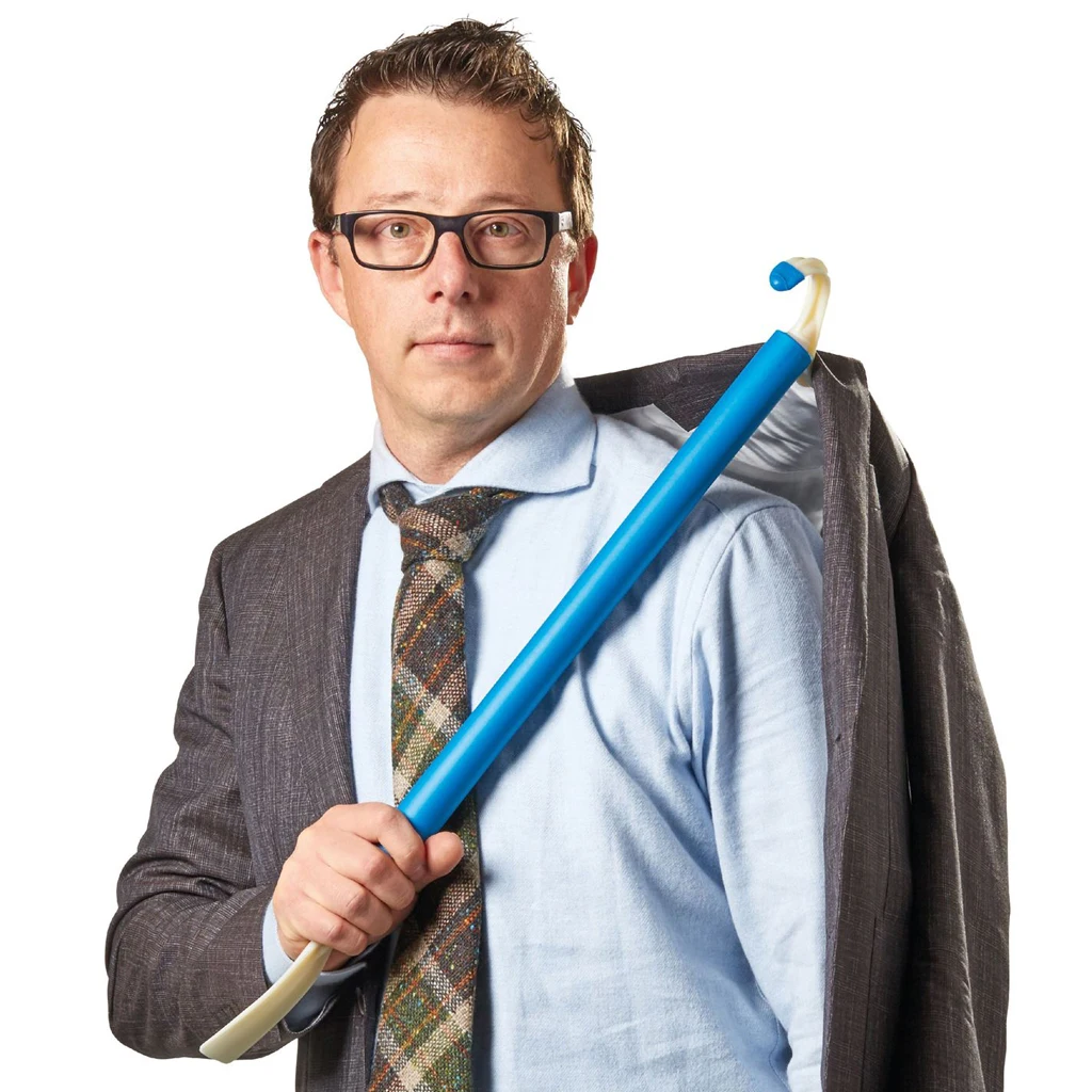 Portable 2-in-1 Pregnant Dressing Aid Tool, Shoe Lifter Shoehorn Dressing Stick for Elderly Patients Pregnant - Reduce Bending