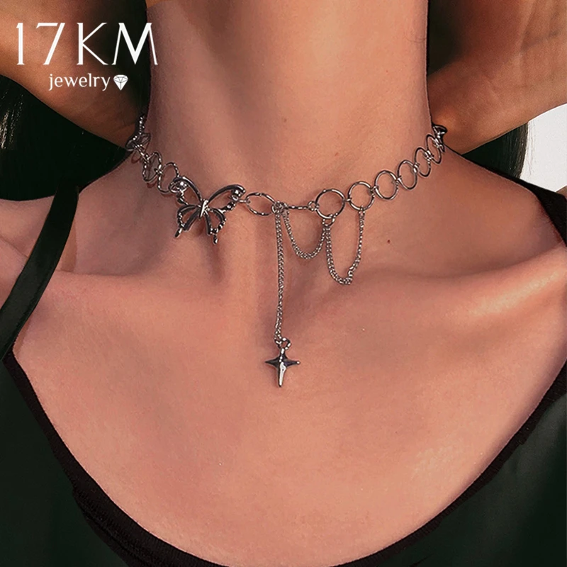 Hearts Choker / Sideways Hearts Necklace / Name plate Necklace – M E I R A  K O