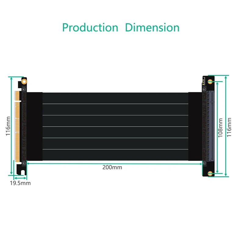 Вертикальный держатель видеокарты с RGB светодиодный и PCI E удлинитель