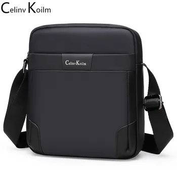 

Celinv Koilm Brand Men Tote Shoulder Bags Black Business Messenger Crossbody Bag For Man Work Office Daypack Waterproof