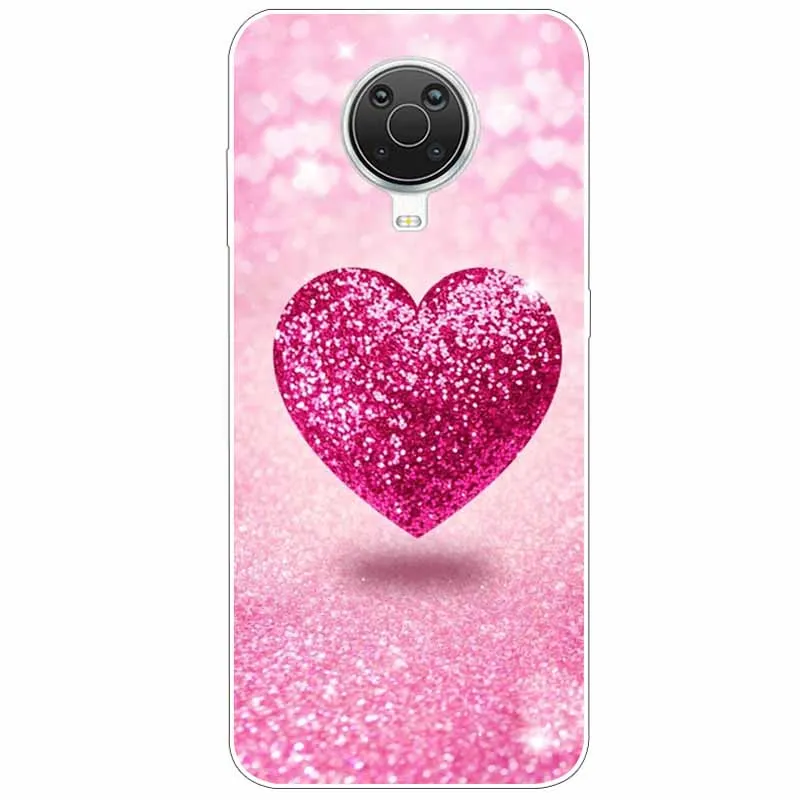 For Nokia G20 G10 Case C20 Soft Silicone Landscape Slim TPU Phone Cover For Nokia G30 Cases Capa For NokiaG20 G 20 Funda Cute phone purse Cases & Covers