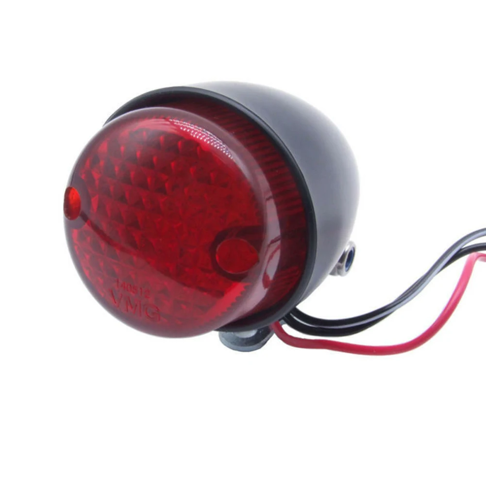 

Universal DC 12V Motorcycle Brake Stop Light Running Rear Tail Light Red Lamp for H-arley Cafe Racer Bobber