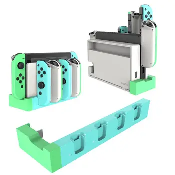 

Charger for N intendo Switch Joy Con Controllers, Charging Base Station for Switch Joy-Con Indicator Stand for 4 Joy Cons