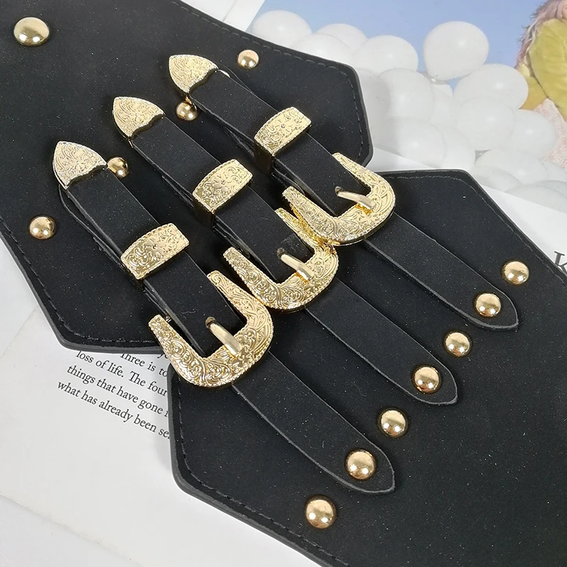 Cinturón de corsé de talla cinturones anchos para cintura elástica fajines cinturón grande vestido Vintage Ceinture Femme -