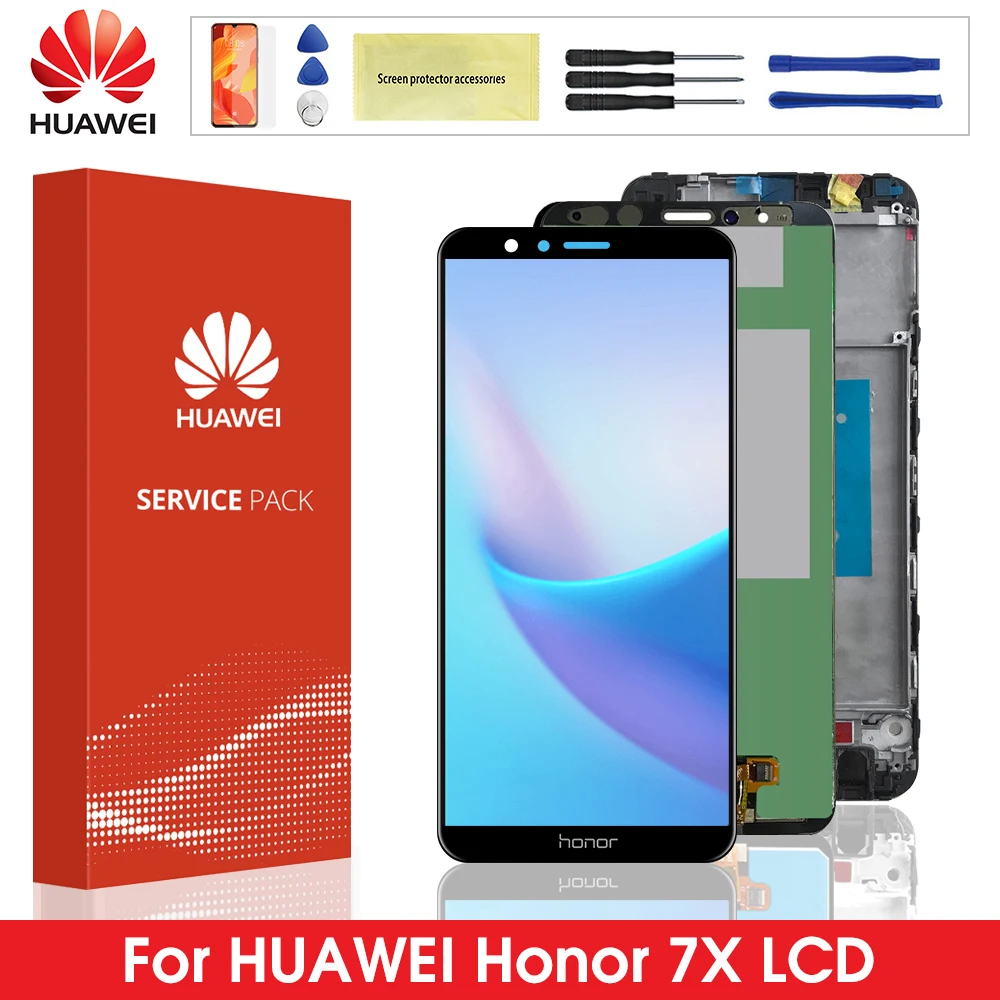 Дисплей 5 93 ''для HUAWEI Honor 7X дисплей с сенсорным экраном и дигитайзером в сборе