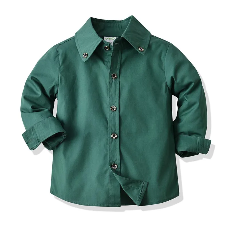 Autumn Baby Boy Gentleman Formal Suit Shirt with Bow Tie+ Vest