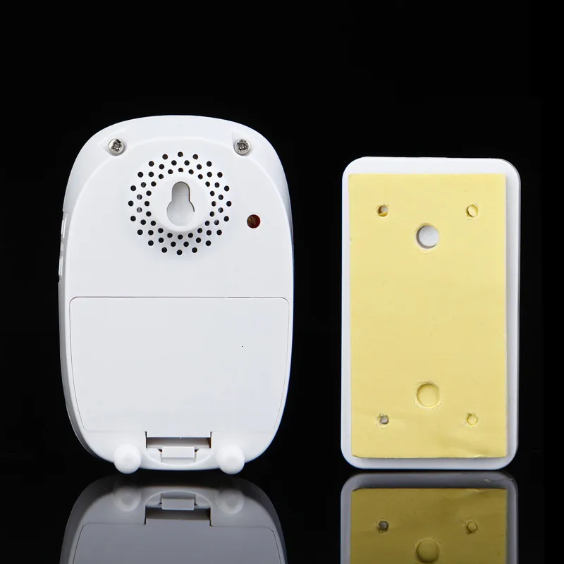 audio only intercom CACAZI Wireless Doorbell DC battery door bell Control Button 200M Remote LED Light Home cordless call bell 4 volume 36 chime video entry system