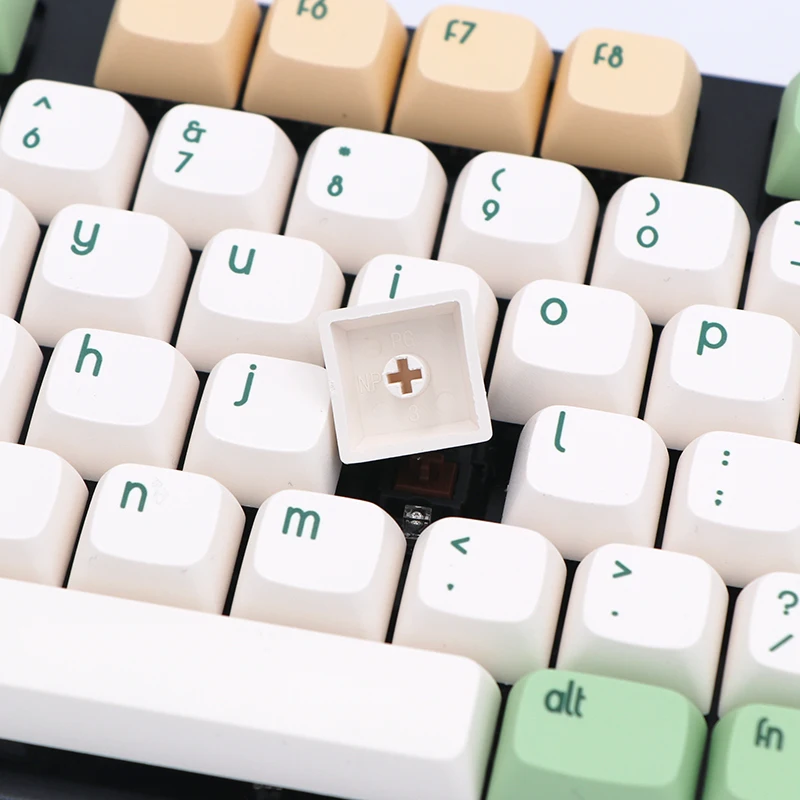 Keypro Fontes Retrô Etermotérmicos Fontes de Sublimação Pbt para Teclado Mecânico Usb com Fio e Botões Cherry mx - Imagem 6