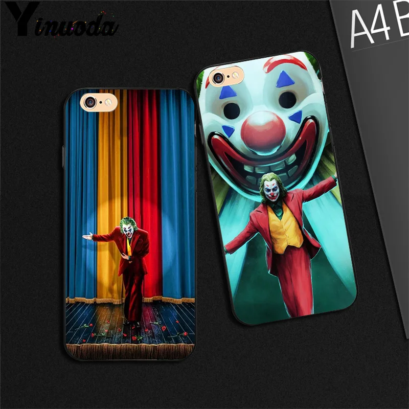 Yinuoda joker 2019 дизайнерский чехол для телефона Apple iPhone 8 7 6 6S Plus X XS MAX 5 5S SE XR