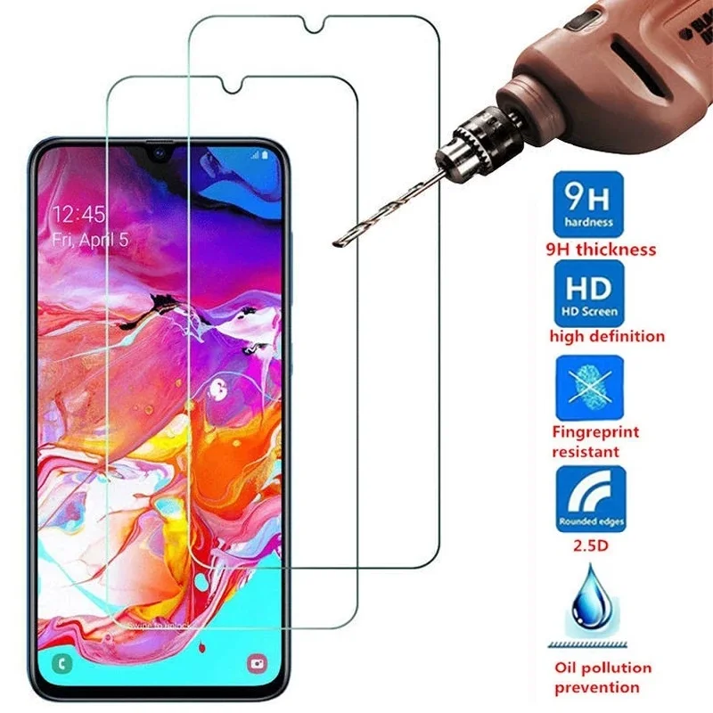 4 шт. закаленное стекло для Samsung S20 FE A10 A11 A20 A20E A30 A21 A40 A41 A50 A72 A51 A40s A70 A71 A80 A90 M10 защита
