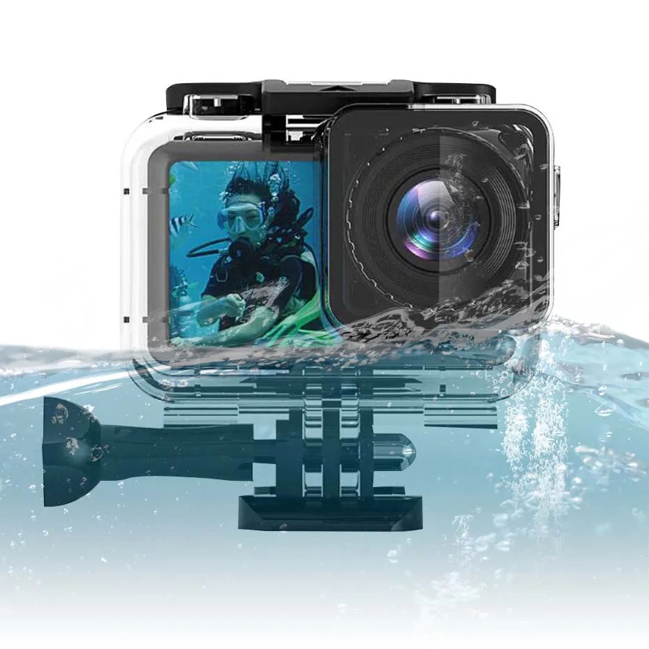 60 м глубина для DJI Osmo экшн Спортивная камера аксессуары для серфинга водонепроницаемый чехол для дайвинга корпус коробка для Dji Osmo Action