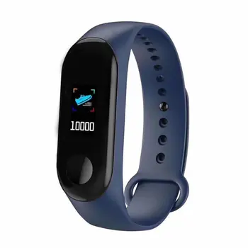 

M3 Smart Band Fitness Tracker Blood Oxygen Monitor Waterproof Wristband Remote Camera Pedometer 0.96 Sport Bracelet
