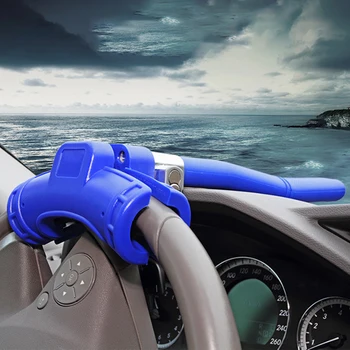 

Protective Steering Wheel Safety T Shape Accessories Car Lock Auto Alarm Truck Security Universal Lorry Retractable Anti Theft