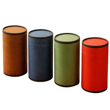 

Star Packaging Tea Packaging Customized Cylinder Printed Round Paper Can