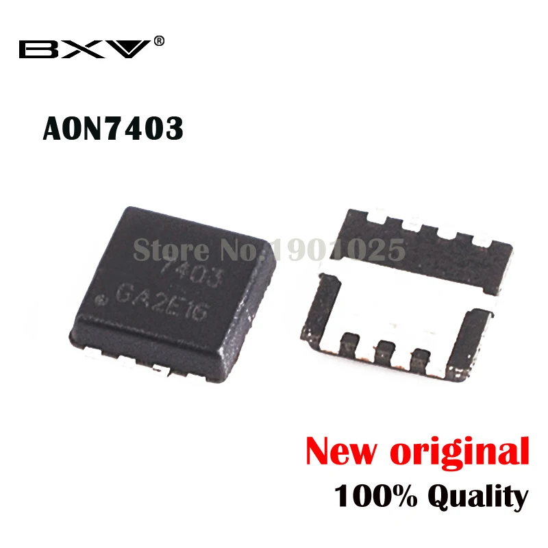 Transistor MOSFET AON7403 / AO7403 - Boîtier QFN-8 - Neuf Pour Réparation électronique