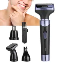 Машинка для стрижки волос спортсмены многофункциональная электрическая машинка для стрижки волос в носу usb зарядка триммер для волос в носу ухо бакенбарды волосы для бритья волос