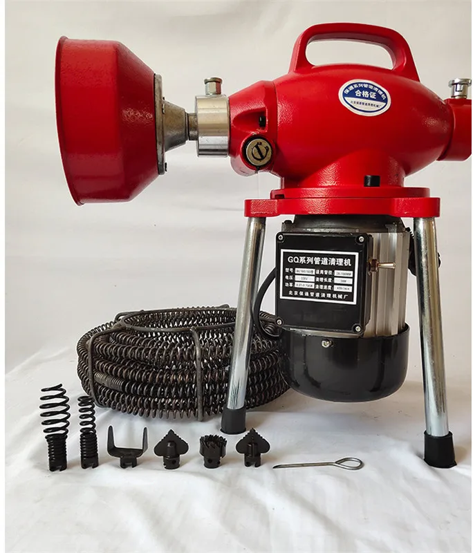 

Automatic Dredge Machine GQ-80 Electric Pipe Dredging Sewer Tools Professional Clear Toilet Blockage Drain Cleaning Machine 1PC