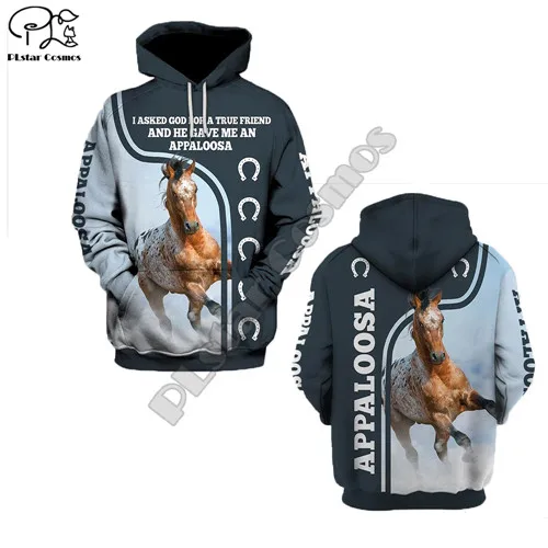 Hoodies Мужские толстовки унисекс с 3d принтом лошади, осенние толстовки с длинным рукавом, Женская куртка, пуловер, спортивный костюм с капюшоном, Весенняя верхняя одежда - Цвет: Hoodies