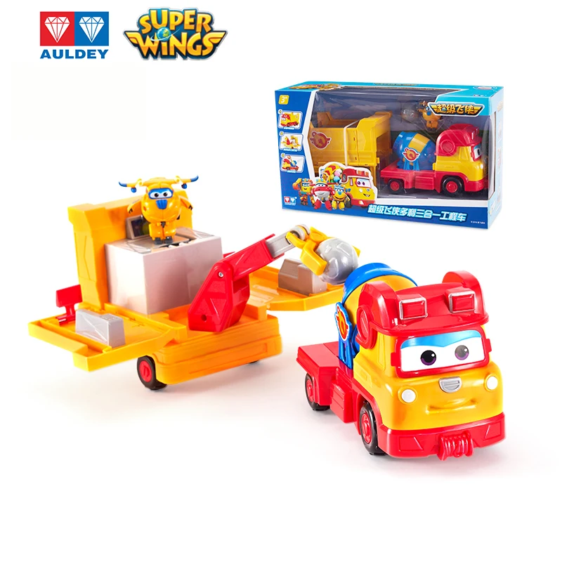 Экшн фигурка AULDEY Super Wings Remi's Robo Rig игрушечный автомобиль трансформер подарок для