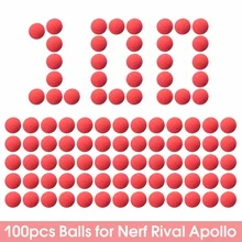 

100 Rounds for Nerf Rival Refill Rival Darts Toy Gun Bullets forRival for Nerf Toy Gun Ball Dart for Nerf Rival Apollo Zeus Gun