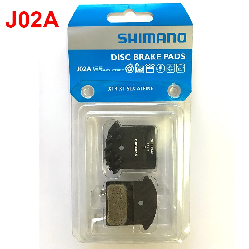 J02A Resin ICE bicycle Brake Pads MTB for M7000 M8000 M9000 M9020 M6000 DEORE XT SLX Cooling Fin Ice Tech bike | Спорт и развлечения