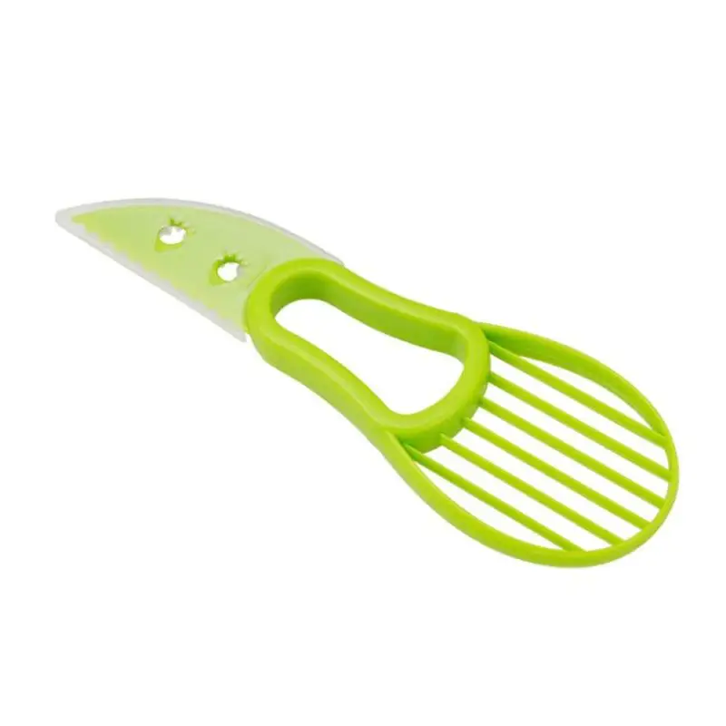 3-в-1 авокадо Slicer Ши нож для удаления сердцевины и нарезания масло инструмент для нарезания фруктов целлюлозно-сепаратор