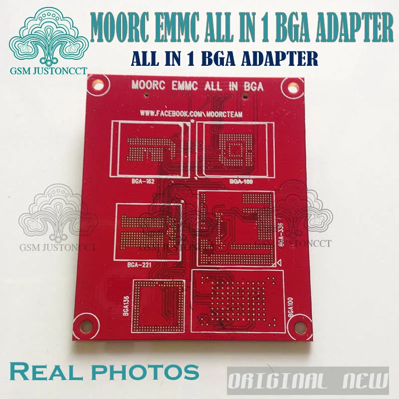 MOORC EMMC ALL IN 1 BGA ADAPTER  - gsmjustoncct -B2