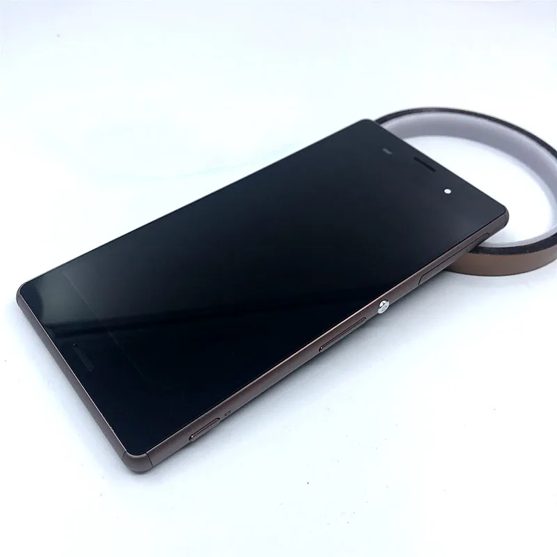 Оригинальный 5 2 "ЖК дисплей для SONY Xperia Z3 сенсорный экран с рамкой двойной ЖК D6633