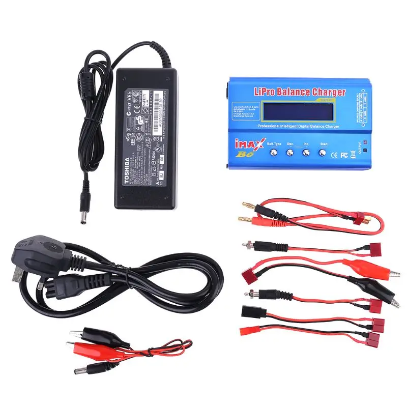 IMAX B6 80 Вт Зарядное устройство Lipo NiMh Li-Ion Ni-Cd цифровой RC IMAX B6 Lipro баланс зарядное устройство Dis зарядное устройство+ 15 В 6A адаптер