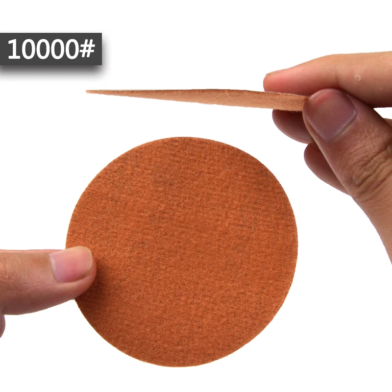 50PCS 3inch Wet Or Dry Sandpaper Hook And Loop Silicon Carbide Sanding Discs Silicon Carbide polishing grinding
