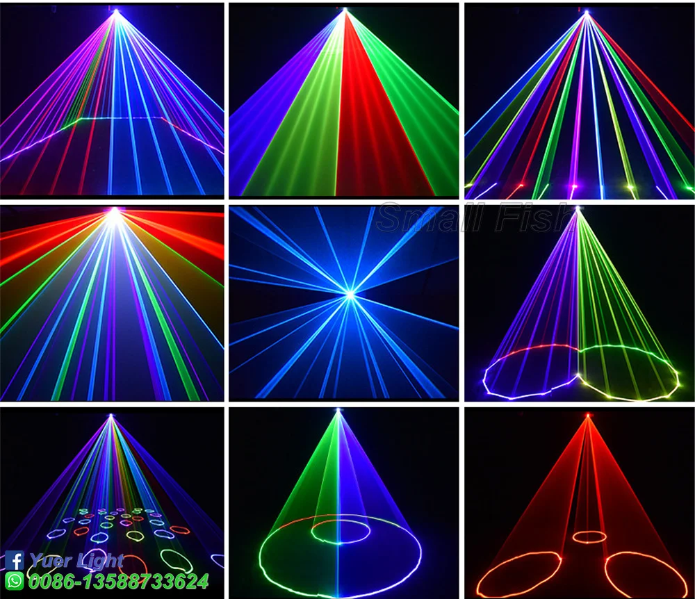 RGB анимационный лазер 1,5 Вт RGB мульти цветной лазерный луч/Dj огни/сценический свет/лазерный проектор для KTV диско