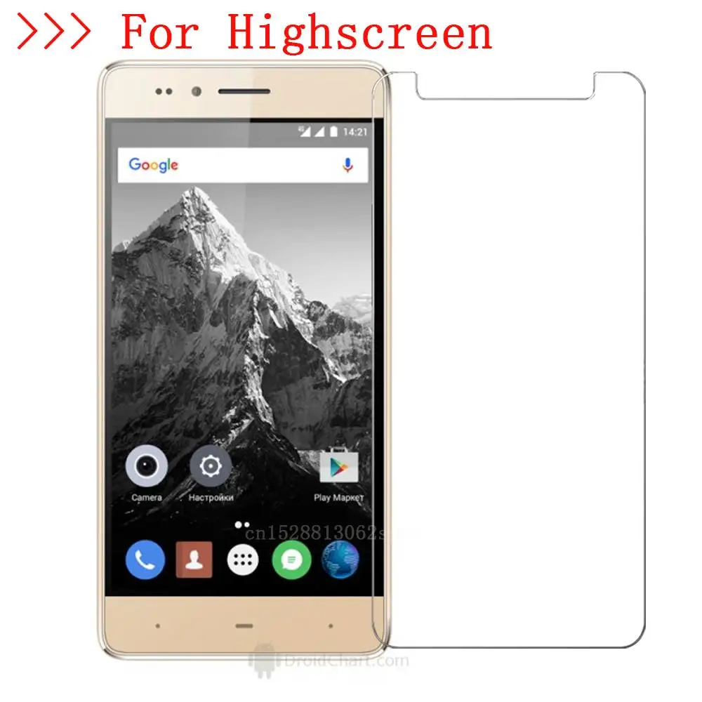 

Tempered Glass Film For Highscreen Power Ice/Evo 5.0 inch 9H 2.5D Screen Protector For Highscreen Power Rage Evo Case Glass