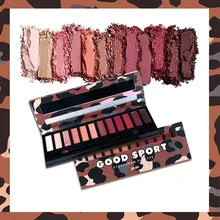 JOJO Leopard Twelve-Color Eyeshadow Waterproof Pearlescent Matte Parity JOJO Leopard Twelve-Color Eyeshadow Waterproof Pearlescent Matte Parity