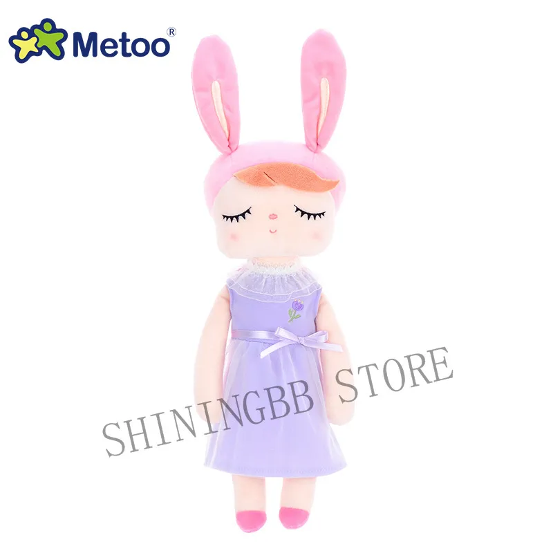 new style Metoo Plush Toys Dress up Angela Dolls Dressing Doll Rabbit Cute Dreaming Girl Gift for Kids Children - Цвет: J