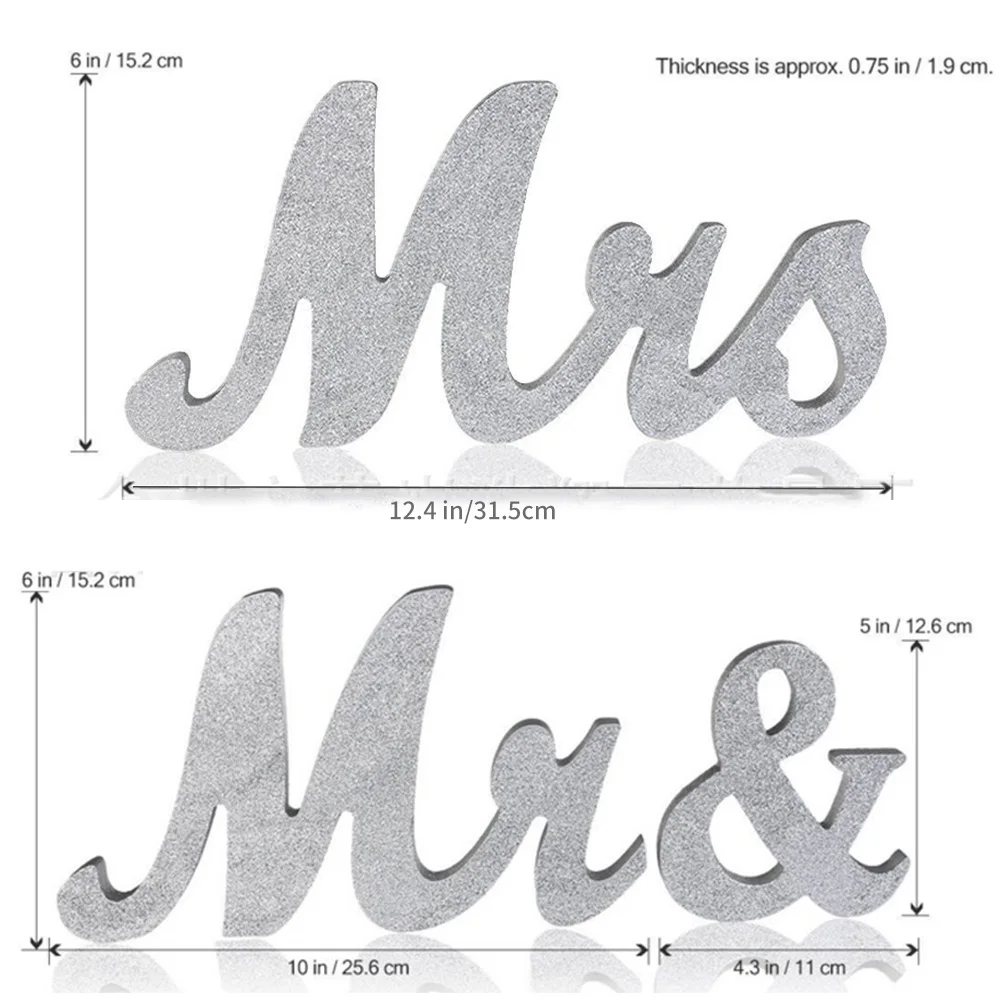 Многофункциональная горячая Mr& Mrs знак Свадьба Любовь стол украшения Свадебный деревянный фотореквизит надпись баннер для украшения вечеринки