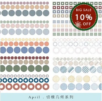 

Moodtape washi tape Dot tab cutting tape Scrapbooking Album diy handmade decoration sticker masking tape paper